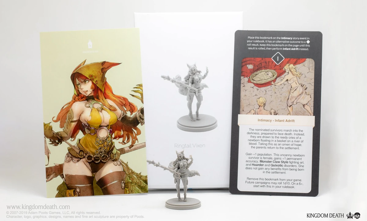 Ringtail Vixen | Kingdom Death Wiki | Fandom