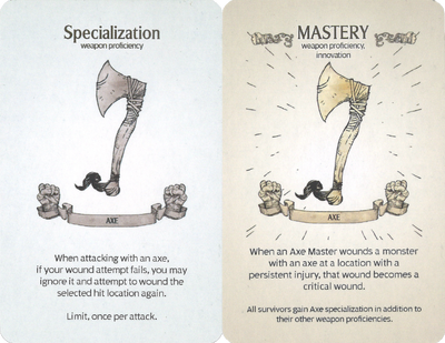 Weapon Proficiency Mastery