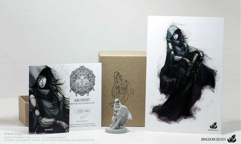 Archivist | Kingdom Death Wiki | Fandom