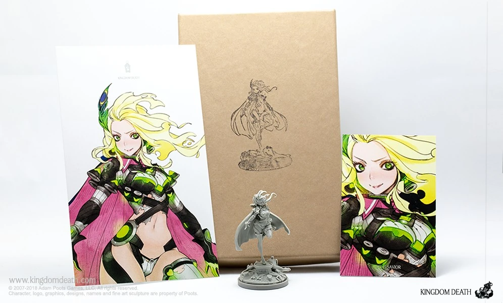 Kingdom Death Savior Sci-Fi Figure - 30mm Resin Unpainted Unassembled Miniature WH342