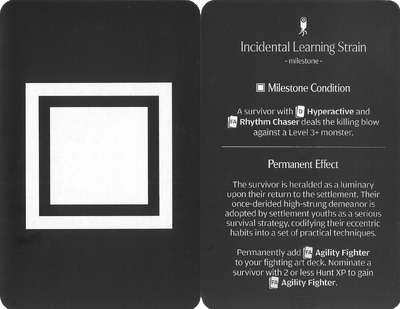 Strain Milestone Card