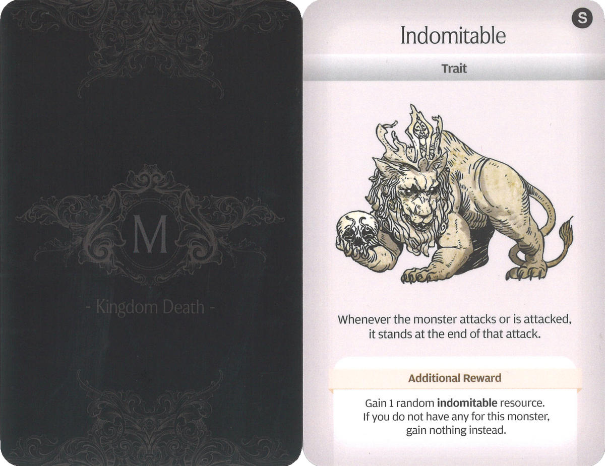 Indomitable | Kingdom Death Wiki | Fandom