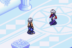 Riku se encuentra por 1º vez con su Replica en Chain of Memories.