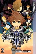 Segundo tomo del manga de Kingdom Hearts II