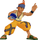 Wakka soos hy verskyn in Kingdom Hearts