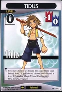 Carta de Tidus en nivel 0