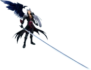 Sephirot con su larga espada