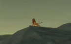 Simba rugiendo