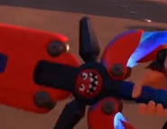 Le Mégarobot dans l'anneau de la Keyblade de San Fransokyo