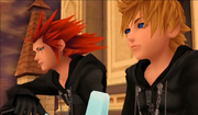 Roxas and Axel in Blank Points.