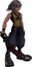 Riku in sy Halloween Town Form in Kingdom Hearts Re:Chain of Memories.