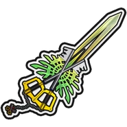 A Gummi Ship sticker of the χ-blade.