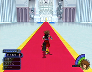 Disney Castle, as it appears in Kingdom Hearts's beta trailer.