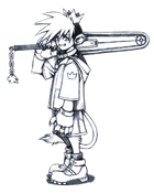 Sora (Early Concept) 1 (Art)