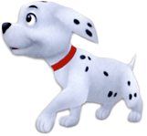 where are the dalmatians in kingdom hearts