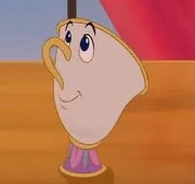 Chip en la película La Bella y la Bestia (1991)