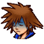 Sprite de Sora con baja VT en Kingdom Hearts