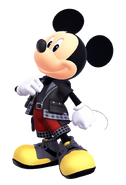 King Mickey In Keyblade Graveyard, Radiant Garden, Twilight Town, Realm of Darkness in [BBS][KH2][0.2BbS][KH3]