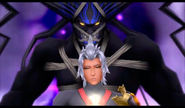 Terra-Xehanort invocando a su guardián por primera vez