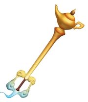 Genie's "Keyblade".