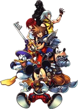 Artwork de los principales personajes del juego