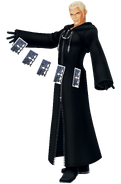 Luxord before receiving a piece of Xehanort's heart.