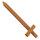 Wooden Sword render