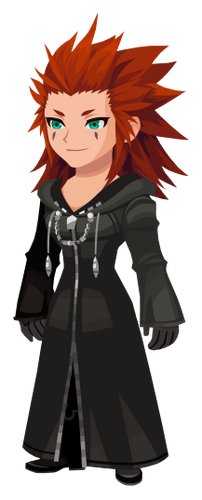 【やまち】Disney Kingdom Hearts III Axel Axel - New Disney Kingdom Hearts 3D Figural Keyring Series 1