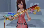 Kairi portando su Llave Espada, Abrazo del Destino.