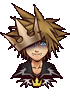 Vampire Sora's sprite in Final Form.