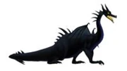 Maleficent em sua forma de dragão‎