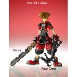 FIGURINE MOBILE PEINTE en PVC FS JP de KINGDOM HEARTS III Play Arts Kai