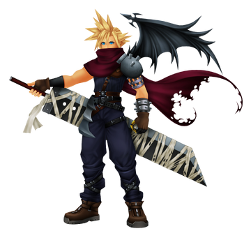 Cloud Kingdom Hearts Wiki Fandom