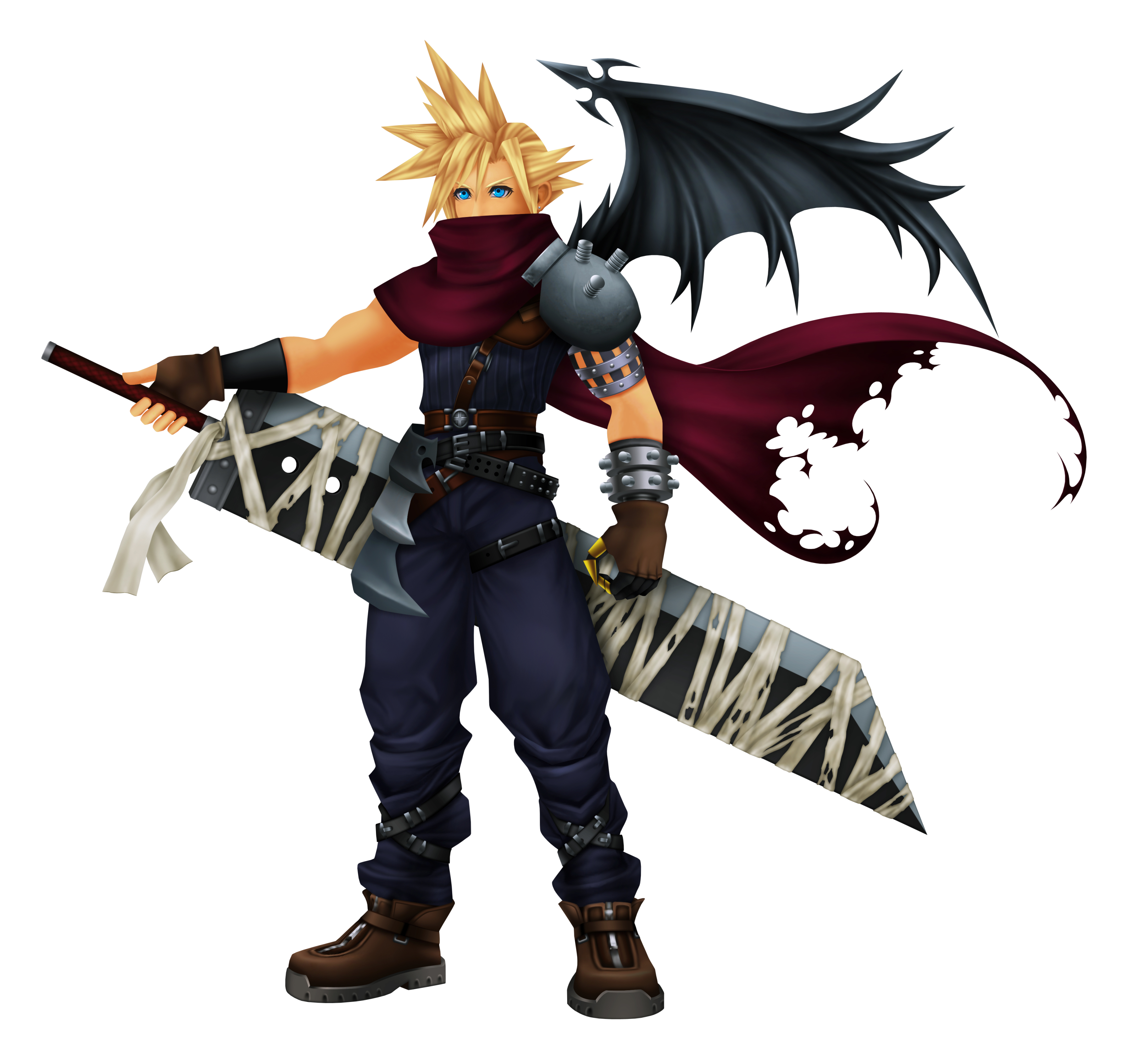 kingdom hearts cloud