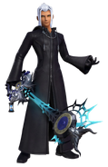 Young Xehanort was given a refined replica to use a vessel.