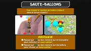 Les instructions du mini-jeu