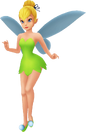 Tinker Bell in Kingdom Hearts.