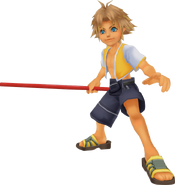 Tidus dans Kingdom Hearts