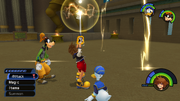 Thunder from KH1 gameplay
