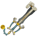 Die Olympia Keyblade in Kingdom Hearts Re:coded.