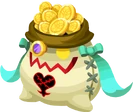 Gold Coin Bag