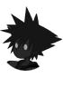 Sprite normal de Sora Retro en Anti-Forma