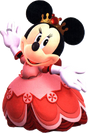 Koningin Minnie in Kingdom Hearts III.