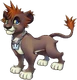 Sora- Lion Form (Art) KHII