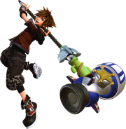 Sora (Forme offensive) KHIII