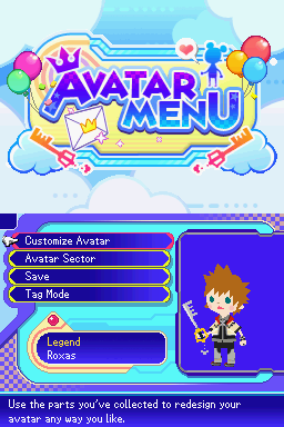 Avatar Menu Kingdom Hearts Wiki Fandom