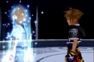 Roxas merges with Sora, becoming whole.