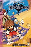 Kingdom Hearts (manga) volume 2 (EN) TP cover