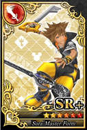 Carta de ataque de Sora (rango SR+)