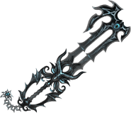 Master Xehanort's Keyblade, "Gazing Eye" used by Terra-Xehanort.